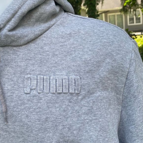 PUMA Men's Gray Hoodie - Picture 4 of 6